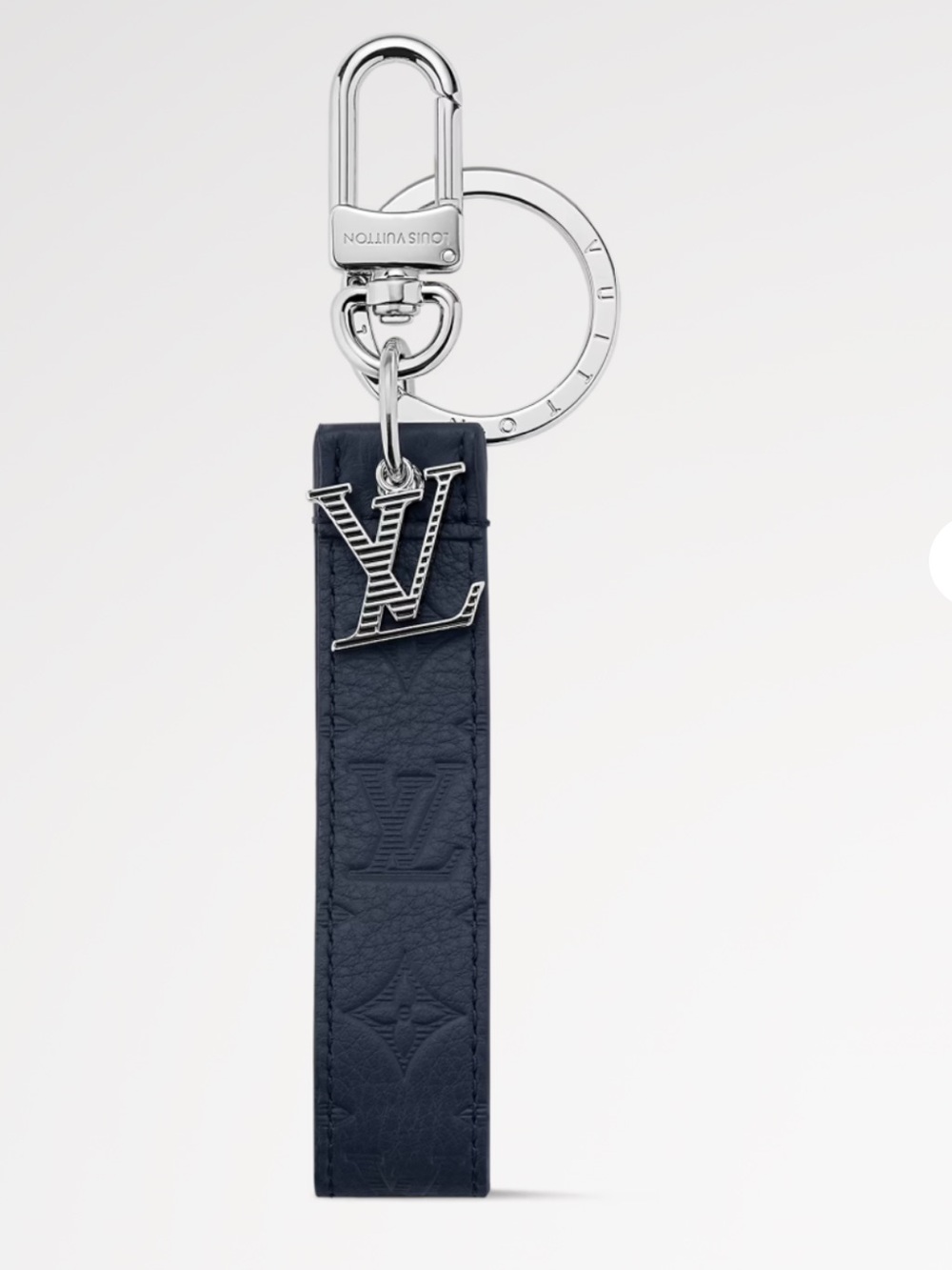 LV Shadow Dragonne Key Holder and Bag Charm
